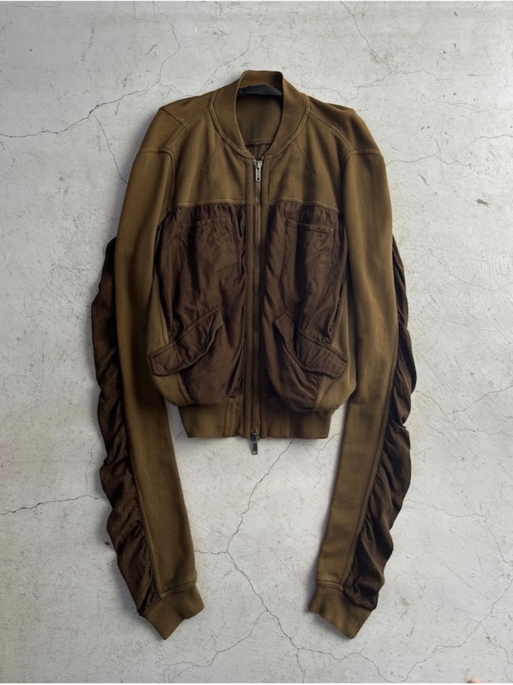✨ Haider Ackermann Front Pocket Bomber Jacket in Olive ✨